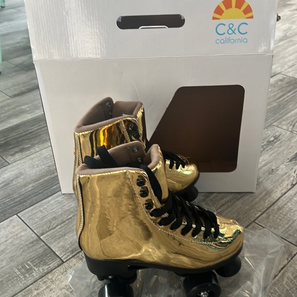 C&C California Other Cc California Gold Roller Skates Poshmark